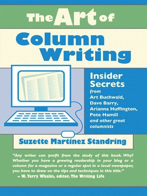 cover image of The Art of Column Writing